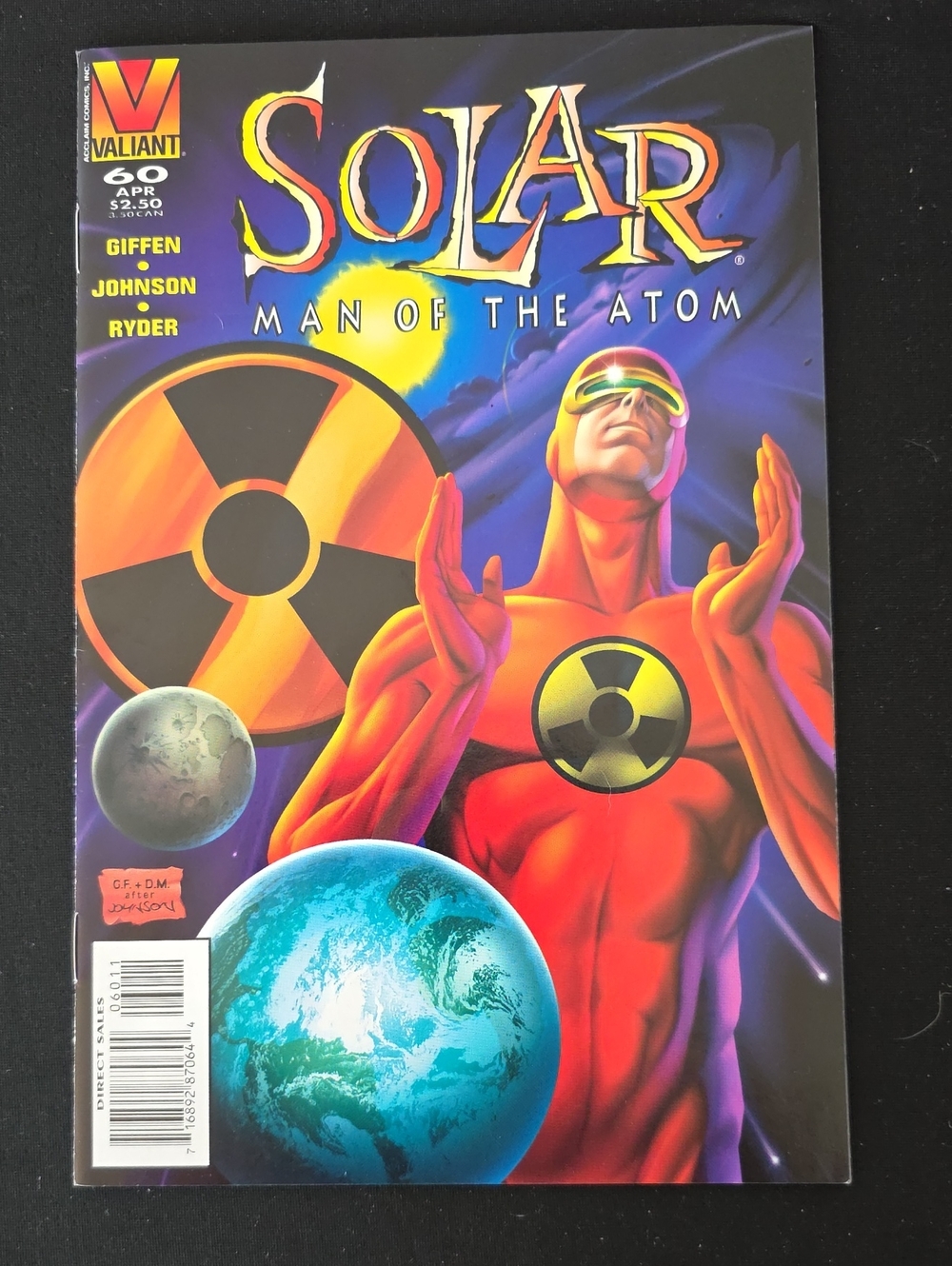 Solar Man of the Atom Comic Book